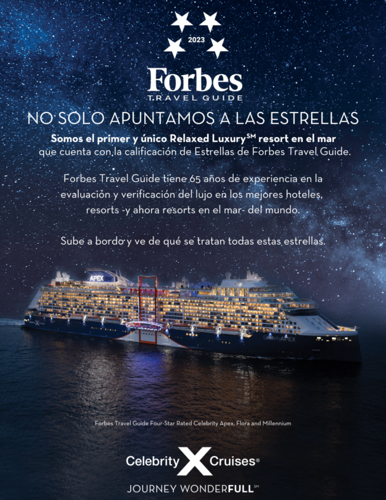 forbes travel guide celebrity cruises