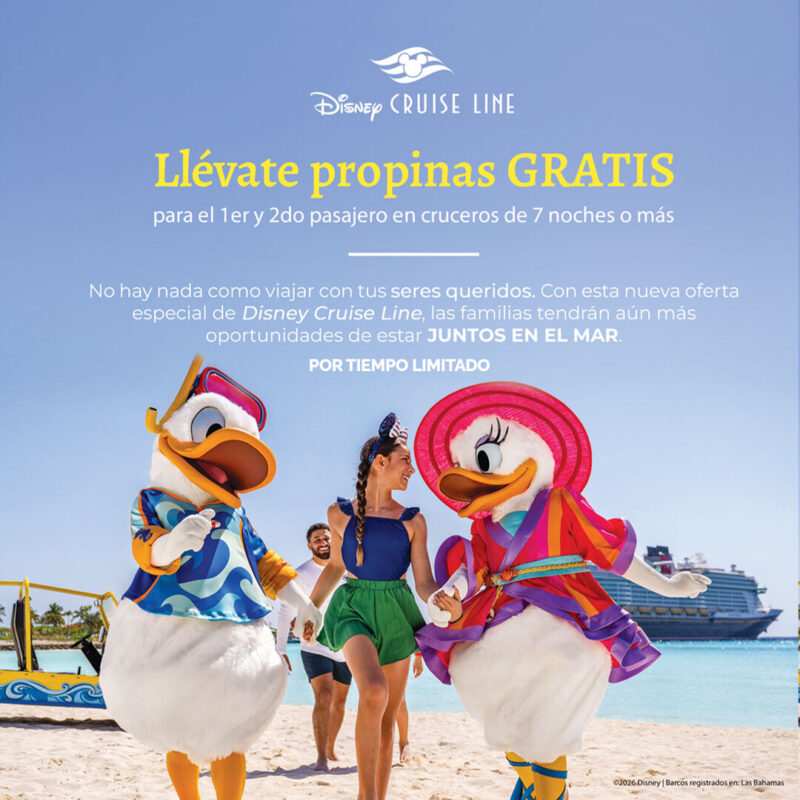 Disney Cruise Line Propinas Gratis