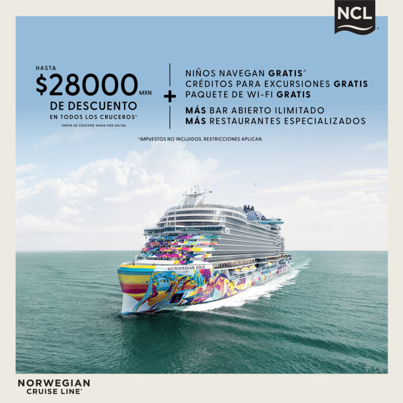Promoción con Norwegian Cruise Line