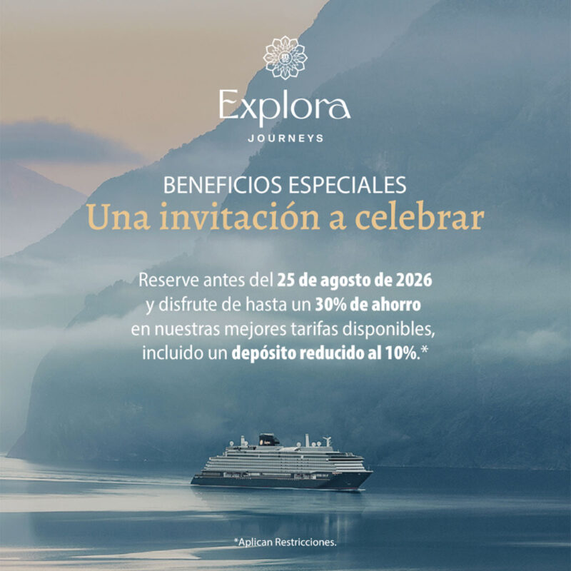 Explora Journeys promoción